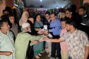 বন্যায় ক্ষতিগ্রস্ত পরিবারসমূহকে ত্রাণ সহায়তা