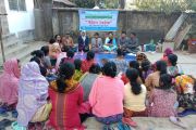 দঃ আনন্দনগর এলাকায় উঠান বৈঠক